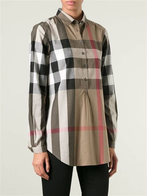 burberry nova check shirt womens|burberry nova check print history.